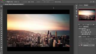 Add Widescreen Cinematic Black Bars In Photoshop