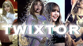 Lisa World Tour Deadline Twixtor 4K Lisa Fancam Twixtor