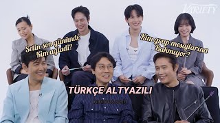 Squid Game Ekibi Türkçe Altyazılı Röportaj Variety Squid Game Türkçe Çeviri