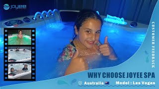 Joyee Customer Feedback 5 Person Outdoor Bath Tub Balboa Jacuzzi Model Las Vegas