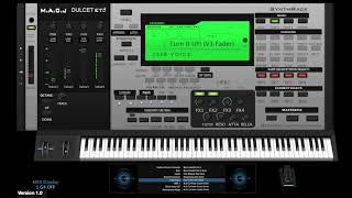 M.A.C.J SERIES | Free Patches (Demo)| DULCET ET8 SynthRack Template | Mainstage