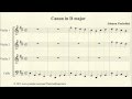Pachelbel, Canon in D major