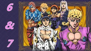 Anime Reactions W/Friend(s): Jojo's Bizarre Adventure Golden Wind- Episode 6 & 7