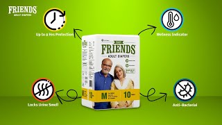 Friends Easy Adult Diapers Top Features