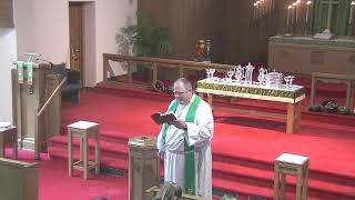 Nov 24 Sermon Rev. B. J. Fouts