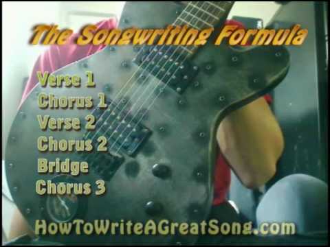 How To Write A Great Song: The Songwriting Formula