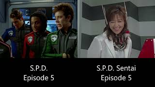 Power Rangers S.p.d. Comparison