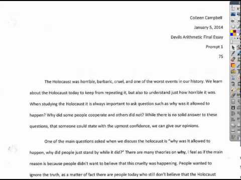 the holocaust the devils arithmetic essay The holocaust: the devils arithmetic essay movie shows the holocaust the best, the way that the story of hannah was told really shows what hannah had gone through. the holocaust the devils arithmetic essay The holocaust: the devils arithmetic essay movie shows the holocaust the best, the way that the story of hannah was told really shows what hannah had gone through.