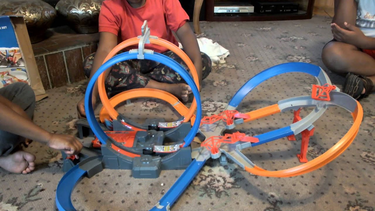 Hot wheels Mega Loop Mayhem YouTube