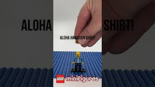 Aloha Hawaiian Shirt Lego Minifigure