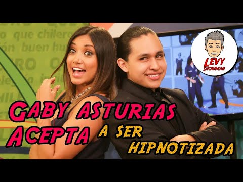Gaby Asturias Acepta ser hipnotizada por Nivek Levy | hipnosis Guatemala