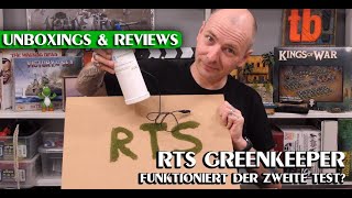 Rts Greenkeeper - Funktioniert Die Elektrostatische Begrasung Beim Zweiten Test?