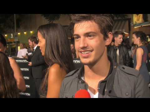 Asher Book of Fame at the Final Destination Premier Scary Horror Trailer 