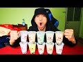 PHD | Thử Thách Chơi Hết 10 Cốc Trà Sữa | Milk Tea Challenge