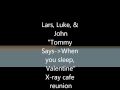 New Bad Things:Tommy says+when you sleep, valentine