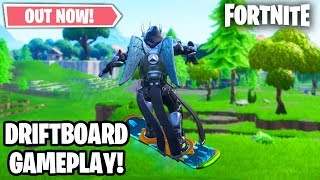 *NEW* FORTNITE DRIFTBOARD GAMEPLAY! FORTNITE HOVERBOARD OUT NOW! (Fortnite Season 7)