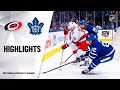 NHL Highlights | Hurricanes @ Maple Leafs 2/22/20