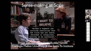 Sense-making at Scale! | Simon DeDeo