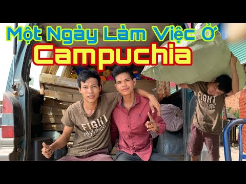 Cuộc Sống Ở Campuchia #10 Một Ngày Làm Việc Ở Phnôm Pênh Campuchia Sẻ NTN | Giỏi Vlogs