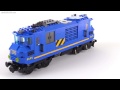 LEGO dual-cab diesel-electric locomotive MOC