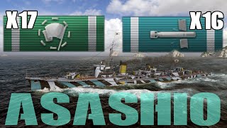 Asashio Super Hard Hitter World Of Warships