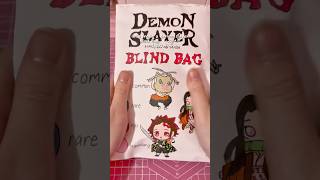 making a demon slayer blind bag❤️ #demonslayer #anime #asmr #diy #kpop #blindbag