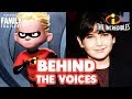 THE INCREDIBLES | Behind the Voices of the Disney Pixar animated family movie