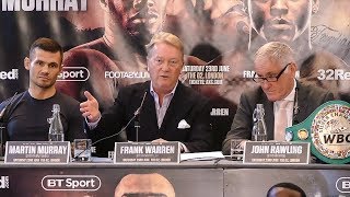 Murray v Garcia FIERY Press Conference - Boxing