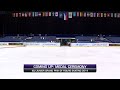ISU 2014 Jr Grand Prix Ostrava Ladies and Men Awards Ceremony