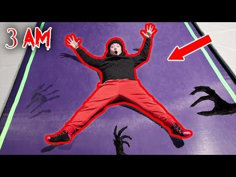 DO NOT JUMP ON SUPER TRAMPOLINE AT 3AM! (GHOST) DO NOT JUMP ON SUPER TRAMPOLINE AT 3AM! (GHOST)