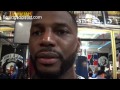 Chad Dawson-"Adonis Stevenson caught me with a good punch, ref stopped it & that was it!"