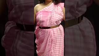 Bengal Traditional Cotton Gamocha Saree D Tutorials