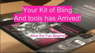 Your Kit has arrived, it’s time to Show off that Bling!