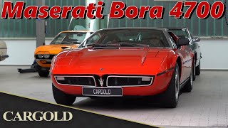 Maserati Bora 4700, 1972, Reinrassige Italienische V8 Mittelmotor Fahrmaschine