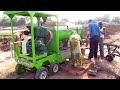 'ALLTECH' make brick machine with diesel engine