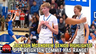 Creighton Commit Jackson Mcandrew Senior Highlights 69 With Range