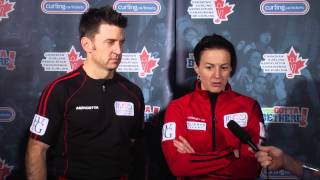 Draw 2 Media Scrum - 2013 WFG Continental Cup