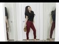 Cómo Combinar Pantalones Burgundy