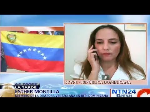 “Somos más de 30.000 venezolanos en República Dominicana”: Esther Montilla