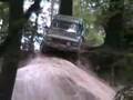 Crash testing a Jeep Cherokee