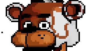 Pixel Art: Freddy Fazbear