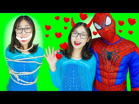 Siêu Nhân Người Nhện Giải Cứu Công Chúa Elsa Khỏi Elsa Giả Mạo | Tổng Hợp Phim Siêu Nhân Người Nhện