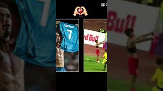 Doing Ronaldo Celebration