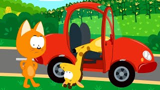 Котенок и волшебный гараж 🚜 – Кабриолет – Мультфильм для детей про машинки