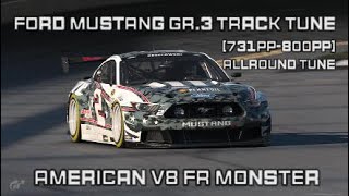 731Pp-800Pp Ford Mustang Gr.3 Track Tune 1.10 Physics
