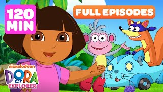 Dora FULL EPISODES Marathon! ➡️ | 5  Episodes - 2 Hours! | Dora the Explorer