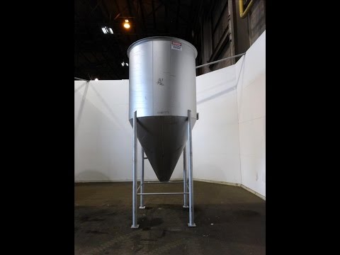 Used- Apache Stainless Tank, Approximate 1,000 Gallon - stock# 47908008