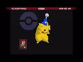 Super Smash Bros. Melee - The Closest Pikachu Fox Match Ever Played - Evo 2014