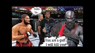 Khabib Nurmagomedov Vs. Old Kratos - Ea Sports Ufc 4 - Cpu Vs Cpu