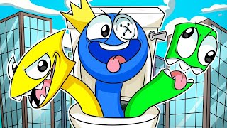 Нашествие Скибиди Туалетов! | Rainbow Friends 2 - Анимации На Русском